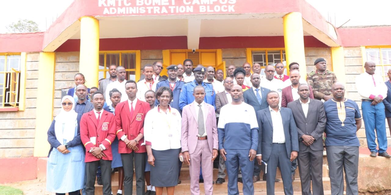 Courtesy visit to Longisa Medical Training College – CGOB