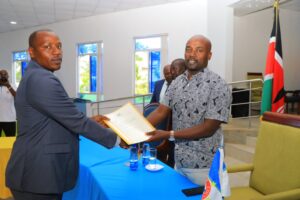 Swearing-In Ceremony of Mr. Bernard Koros as Chief Officer, Cooperatives
